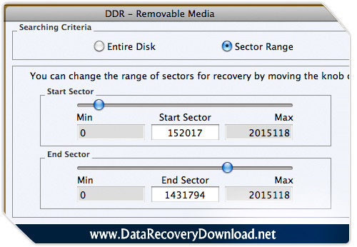Mac Removable media data recovery utility