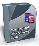 Memory card data recovery utility