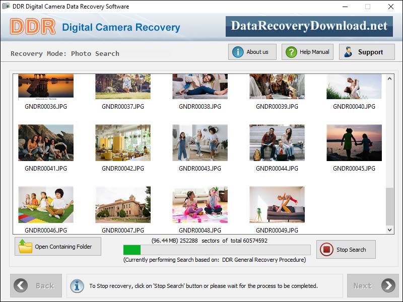 Screenshot of Mac Recover Files