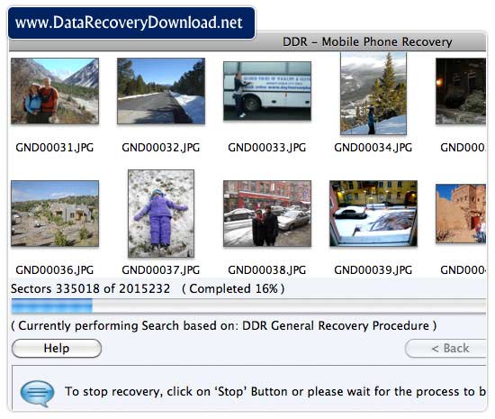 Screenshot of Recovery Apple