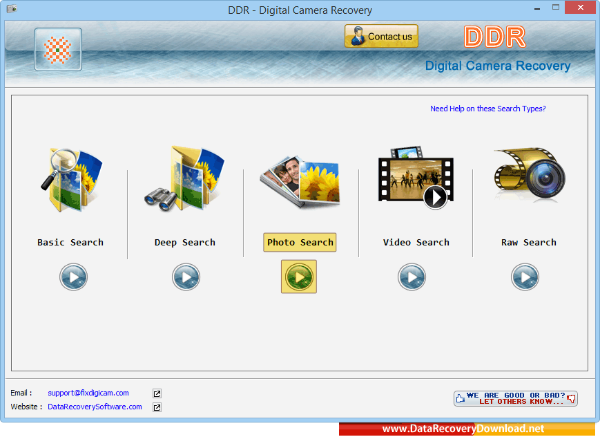 Digital Camera Data Recovery