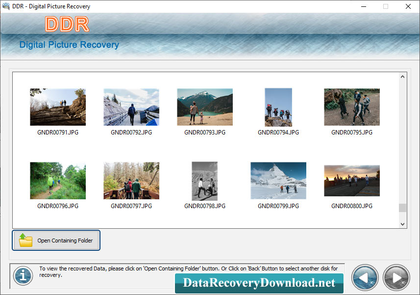 Digital Pictures Recovery Software