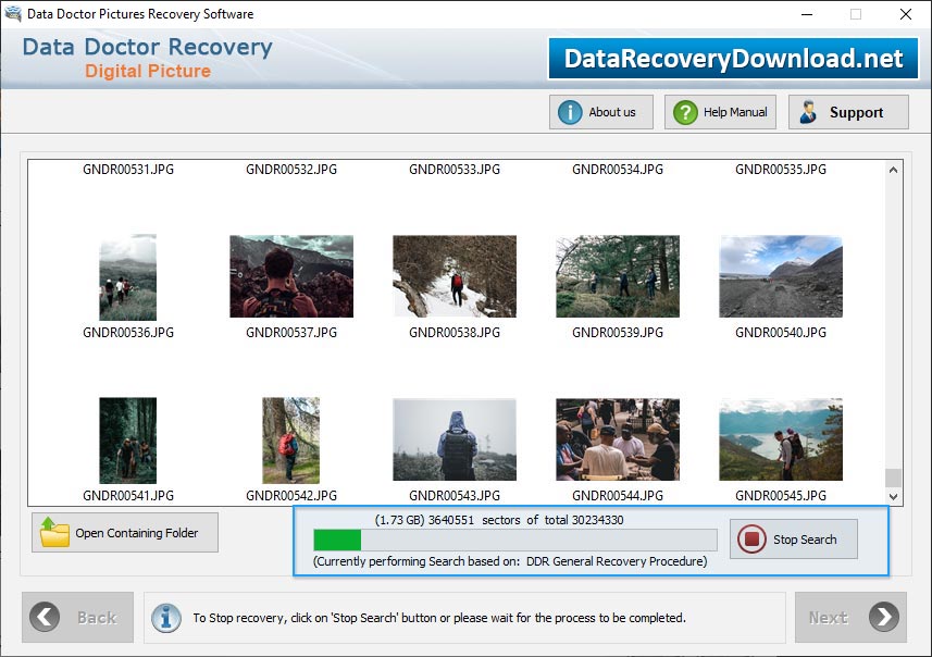 Disk Scanning process