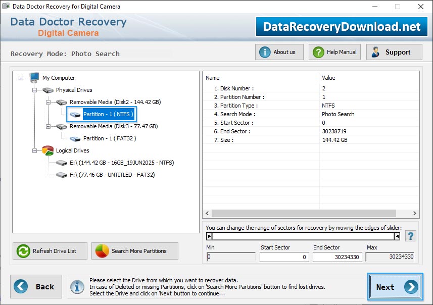 DDR General Recovery Procedure