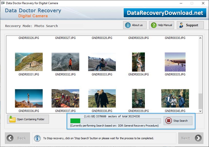DDR General Recovery Procedure