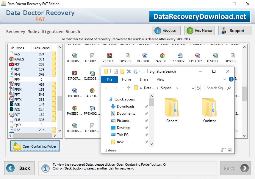 FAT Data Recovery