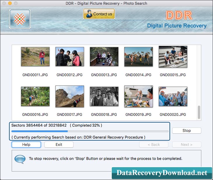 DDR General Recovery Procedure DDR General Recovery Procedure