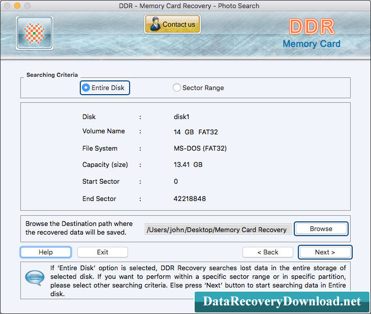 Browse Destination Path Browse Destination Path