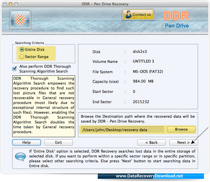 Select searching criteria Select searching criteria