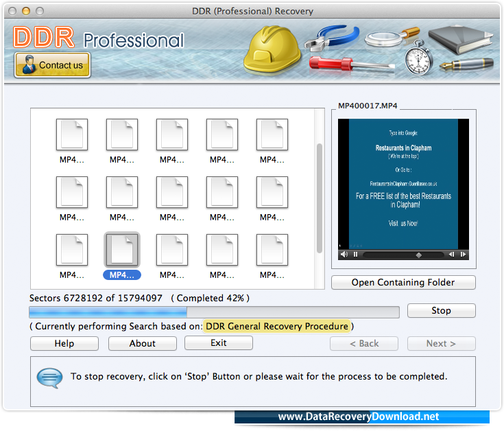 Disk scanning process Disk scanning process