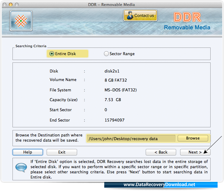 Select searching criteria Select searching criteria