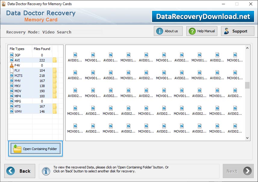 DDR Memory Card Data Recovery