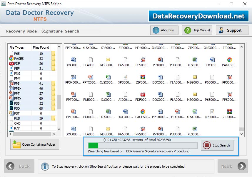 Data Recovery Process