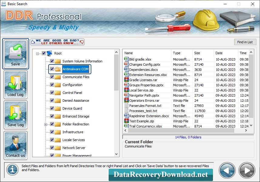 DDR Professional Data Recovery Software