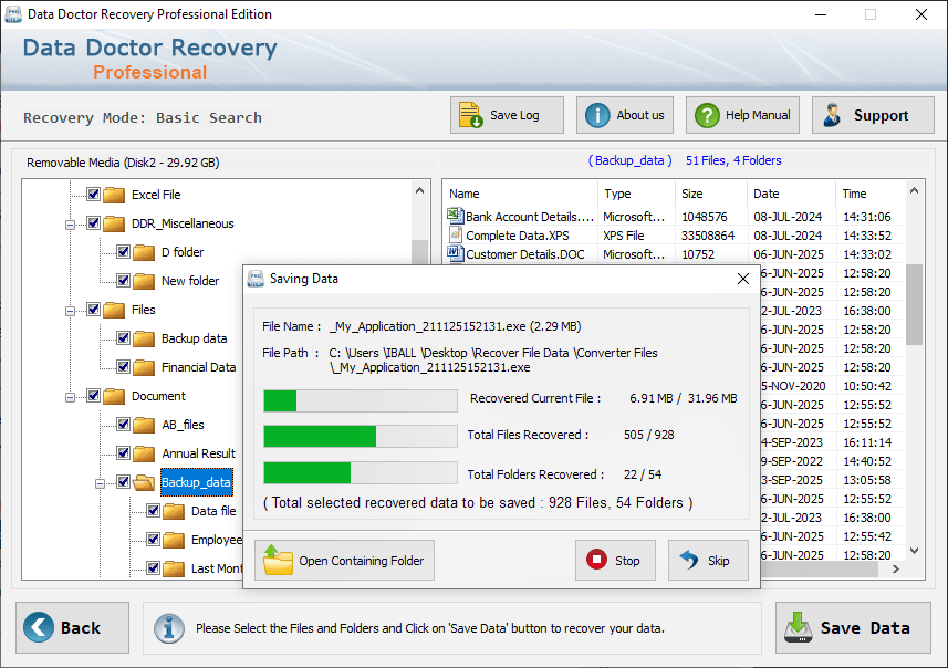 File Searching Process File Searching Process